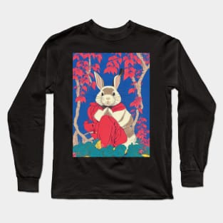 Autumn Rabbit Fall For You - Perfect Giant Rabbit Bunny Pet for the Season Long Sleeve T-Shirt